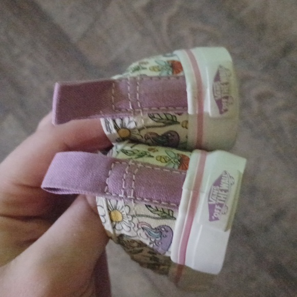 Vans off the wall, size 2 months, white unicorn images - Picture 4 of 5